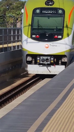 transwa passes at Bayswater Station #transwa #transperth #train #bayswater #perthcbd #perth #travel