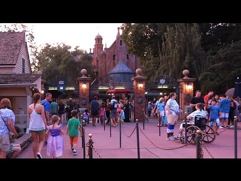 Haunted Mansion Full Ride 2015, Magic Kingdom, Walt Disney World Resort