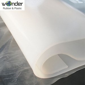 [Hot Item] High Temperature Transparent Silicone Rubber Roll High Quality Silicone Sheet