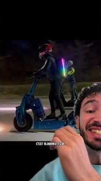 la trottinette électrique la plus rapide au monde #trottinette #trottinetteélectrique