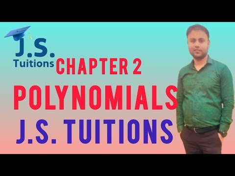 Polynomials Class 10th