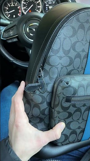 Рюкзак Coach West Backpack In Signature Canvas With Varsity Stripe ⏩️https://katystore.com.ua/ua/