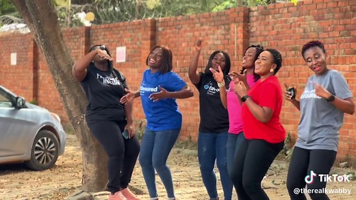 African Gospel Dance Challenge: Church Youth Group Worship Dance