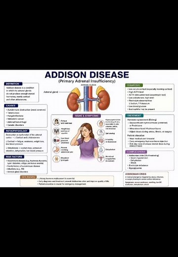 ADDISON'S DISEASES # nursing notes # MSN