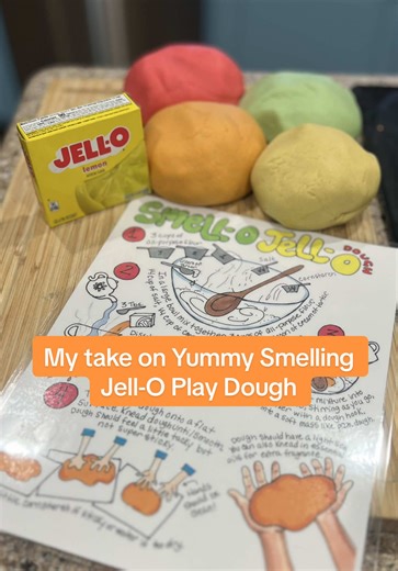 Creación de Plastilina Aromatizada con Jell-O