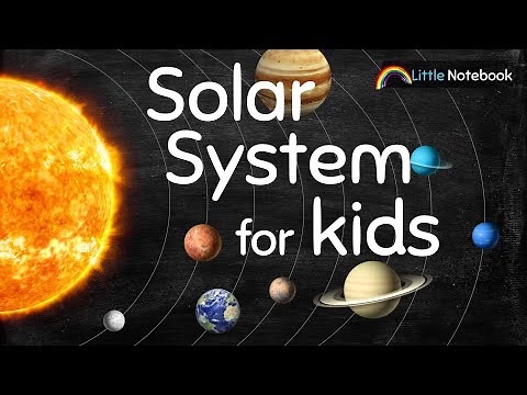 Solar System for kids, Kindergarten, Nursery, LKG, UKG, Preschool || Solar System planets
