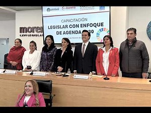EN VIVO / Legislar con enfoque de agenda 2030