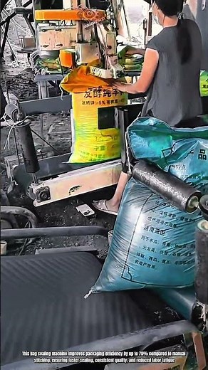 Innovation Bag Sealing Machine: High-Speed Sack Closing System
