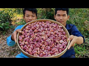 100 DUCK HEARTS SPICY RECIPE! KDEB COOKING