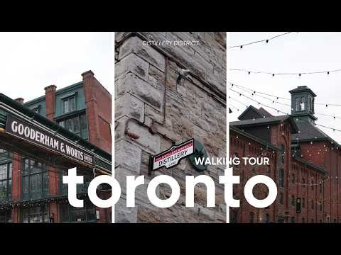 walking tour distillery district toronto
