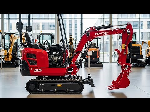 2026 Crytec 1-Tonne Mini Excavator Review – Koop Diesel Power, Price Shock & Incredible Performance!