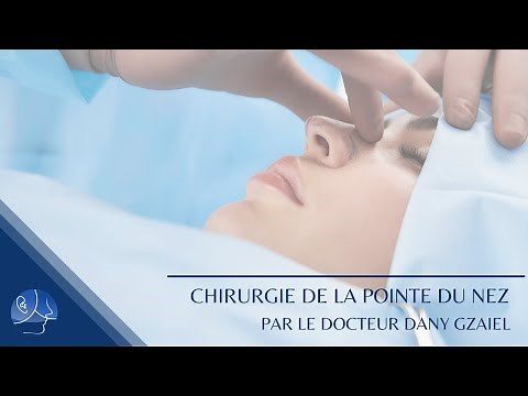 Explications de la chirurgie de la pointe du nez dans la rhinoplastie