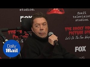 Wheel-chair bound Tim Curry attend 'Rocky Horror Picture Show' red carpet - Daily Mail