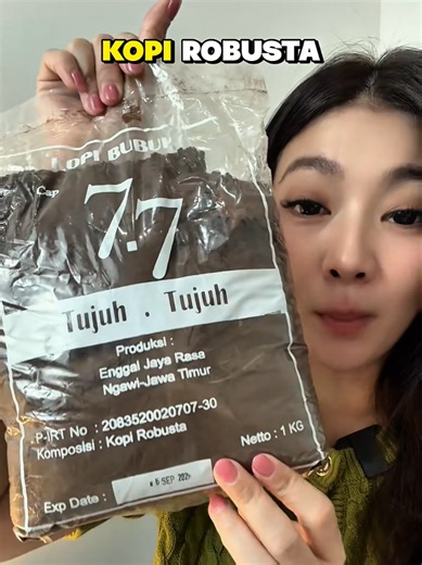 Kopi bubuk 77 khas Madura 1 kg,robusta coffee,buat pencinta kopi,harga terjangkau buruan dicheckout #kopibubuk77 #kopibubuk77khasmadura #kopibubuk77khasmadurarobustacofee #robustacoffee #kopibubuk
