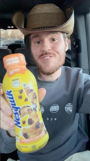 Nesquik Chocolate Chip Cookie Milk Review #Shorts