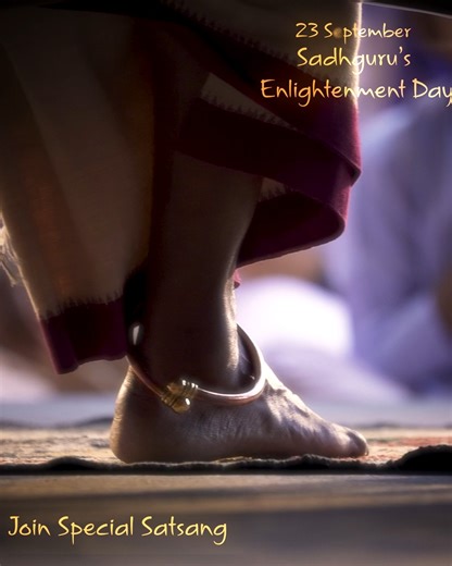 83K views · 32K reactions | ⭐Sadhguru's Enlightenment Day On 23 September, join us in celebrating Sadhguru’s Enlightenment Day, on a special livestream with Sadhguru himself, and soak in the grace of a Living Master whose relentless commitment has transformed countless lives. Live from Isha Yoga Center Coimbatore 23 September 2025 | 7:30 PM IST | 10 AM EDT | 3 PM BST Join Live | Sadhguru | Facebook