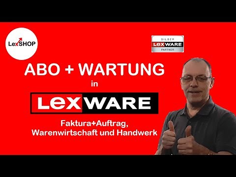 Abonnements und Wartungen in Lexware Faktura+Auftrag, Warenwirtschaft und Handwerk verwalten