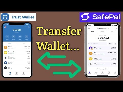 How to Transfer Dapp or Web Wallet || Trust wallet transfer in Safepal wallet !