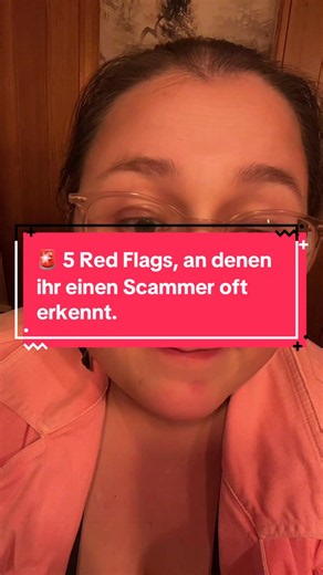 🚨 Nicht jede einzelne Sache bedeutet automatisch, dass jemand ein Scammer ist. Aber wenn mehrere dieser Punkte zusammenkommen, solltet ihr vorsichtig werden. ❌ Die Person möchte nach kurzer Zeit unbedingt auf Telegram oder einen anderen Messenger wechseln. ❌ Sie überschüttet euch schon nach wenigen Momenten mit Komplimenten, Herzchen oder Liebesbekundungen. ❌ Das Profilbild taucht bei einer Reverse Image Search plötzlich auf anderen Profilen auf. ❌ Das Profil wirkt merkwürdig (z. B. sehr wenige