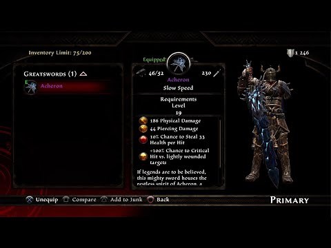 Kingdoms of Amalur: Re-Reckoning Blade Master Level 50 Build