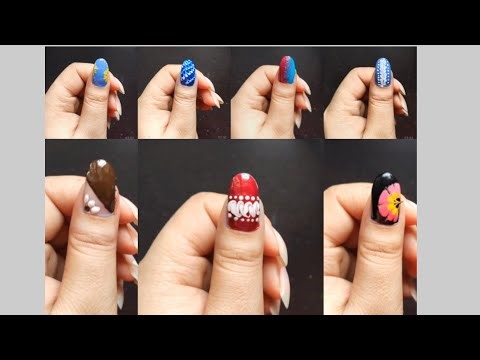 10 Easy & Beautiful Nail Art Designs for Beginners | Step-by-Step Tutorial”#trending#nails#nailart