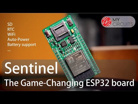 Sentinel: Game-Changing ESP32 Board with RTC, SD, & Auto-Power, Transform IoT projects using Arduino