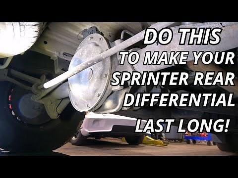 Rear Differential Service On Mercedes / Dodge Sprinter Van