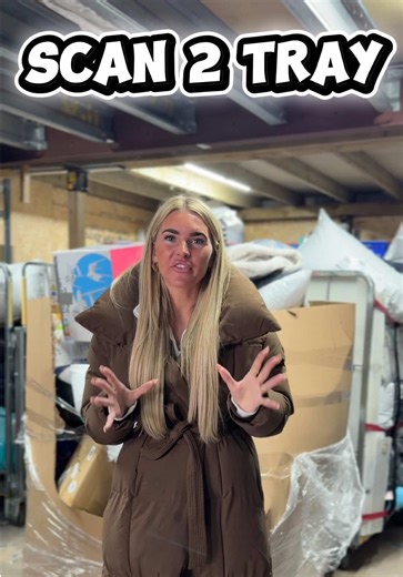 Efficient Order Posting with Scan 2 Tray