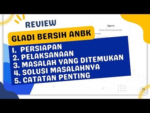 REVIEW GLADI BERSIH ANBK