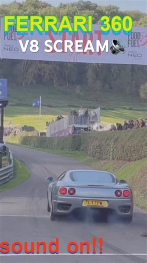 Ferrari 360 Scream Is Better Than MUSIC🔊 # shorts