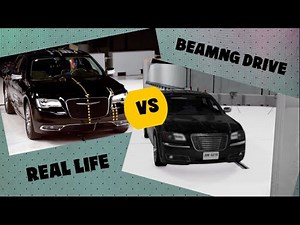 BeamNG.Drive VS Real life - CHRYSLER 300 CRASH TEST (Mod)