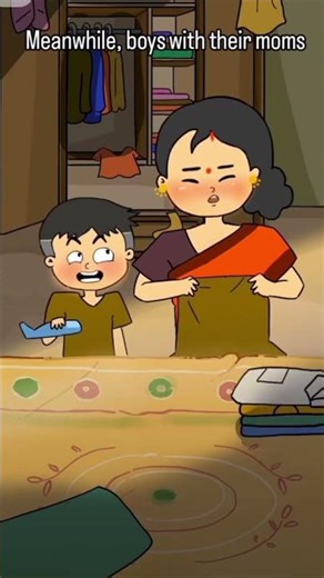 Luka Chuppi Cartoon Story 💕#trending #Emotional story