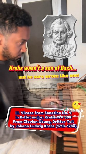 Krebs' Sonatina No. 4: A Clavichord Performance