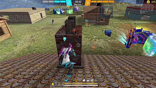 Custom Free Fire Room Setup & Gameplay