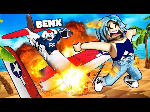 Ich fliege zum ersten mal ein Flugzeug in Roblox