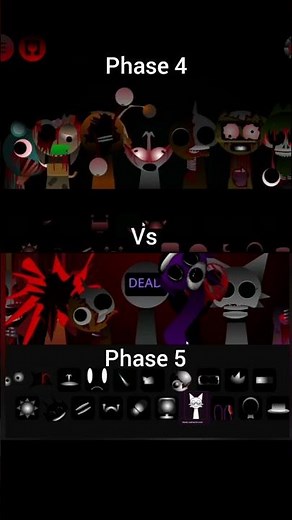 Sprunki phase 4 VS phase 5 #incredibox #sprunki