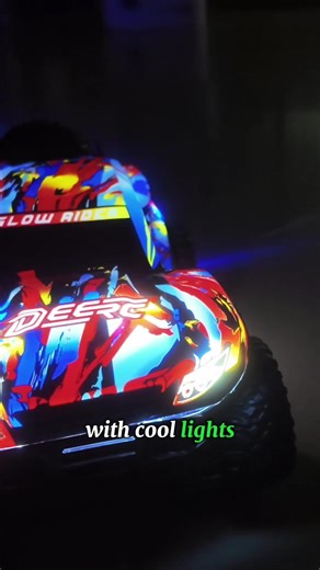 Exciting RC Monster Truck with Spray and LEDs