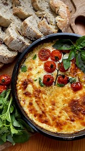 4 Cheese Bakes Fondue! 🫕🧀 #tasty #foodie #cheese #cheeselover #fondue #recipes | Tasty UK