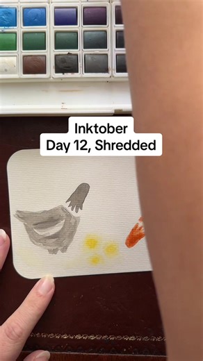 Thanks for this great tutorial @Andrea - A Dream Or A Day Art! I had so much fo fun painting these easy watercolor chickens!!! 😍