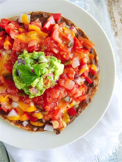Vegetarian Mexican Pizza