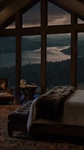 Thunderstorm Sounds for Sleeping ASMR – Gentle Night Storm for Relaxation Short