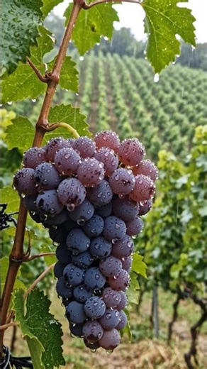 Rainy Grape Vineyard ASMR #ASMR