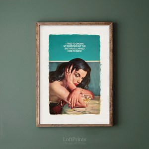 Connor Brothers Poster: Iconic Quote Pop Art - Eclectic Home Decor - Etsy UK