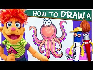 How To Draw An Octopus | Art Tutorial for Kids | Artie's Show