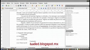 Crear un índice de un modo automático en LibreOffice Writer