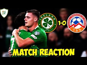 Republic of Ireland 1-0 Armenia | EVAN FERGUSON SEALS IRELAND WIN