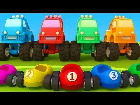 10 episodes of a cartoon about the adventures of cars, trucks, and street vehicles.