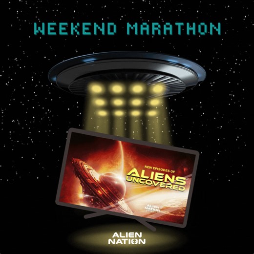 32K views · 113 reactions | Alien Nation is staying true to our channel name this August with new episodes of out of this world series, Aliens Uncovered  .Watch the series marathon all weekend long (8/16-8/17) for nonstop extraterrestrial excitement . Watch now on ‪@SlingTV‬ (US territories only): https://sling-tv.pxf.io/c/6129759/2883102/14334?sharedid=freestream_TobaMedia | DUST | Facebook