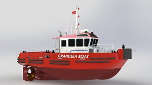 [Hot Item] Chinese 12m 800HP Twin Screw Small Kapal Pusher Tug Boat for Sale
