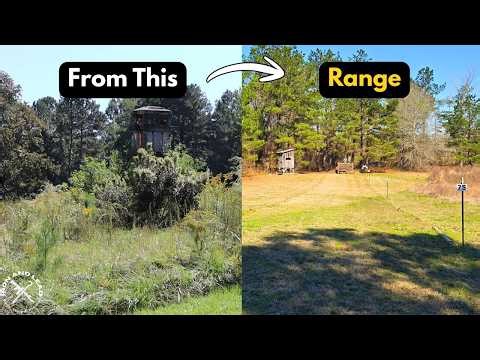 Full Backyard Shooting Range Tour | DIY Private Range